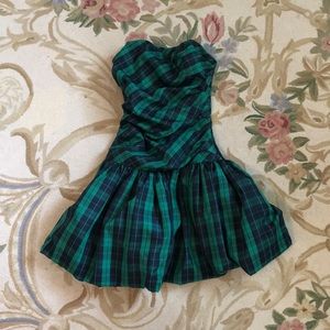 Luella Bartley for Target Tartan Drop Hem Dress in Size 7 (Juniors)